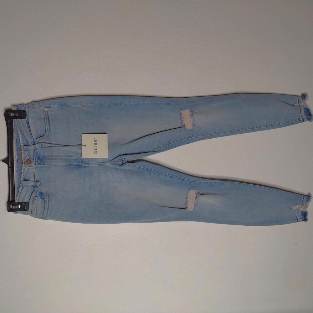 NWT DL1961 Women's Chrissy/Ultra High Rise Skinny Jeans Size 27